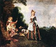 WATTEAU, Antoine The Dance oil painting artist